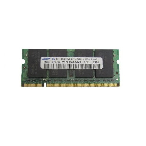 رم لپتاپ DDR2 تک کاناله 800 مگاهرتز CL6 سامسونگ مدل PC2-6400S ظرفیت 4 گیگابایت