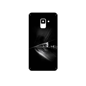 MAHOOT Black Portrait Cover Sticker for Samsung Galaxy A8 2018