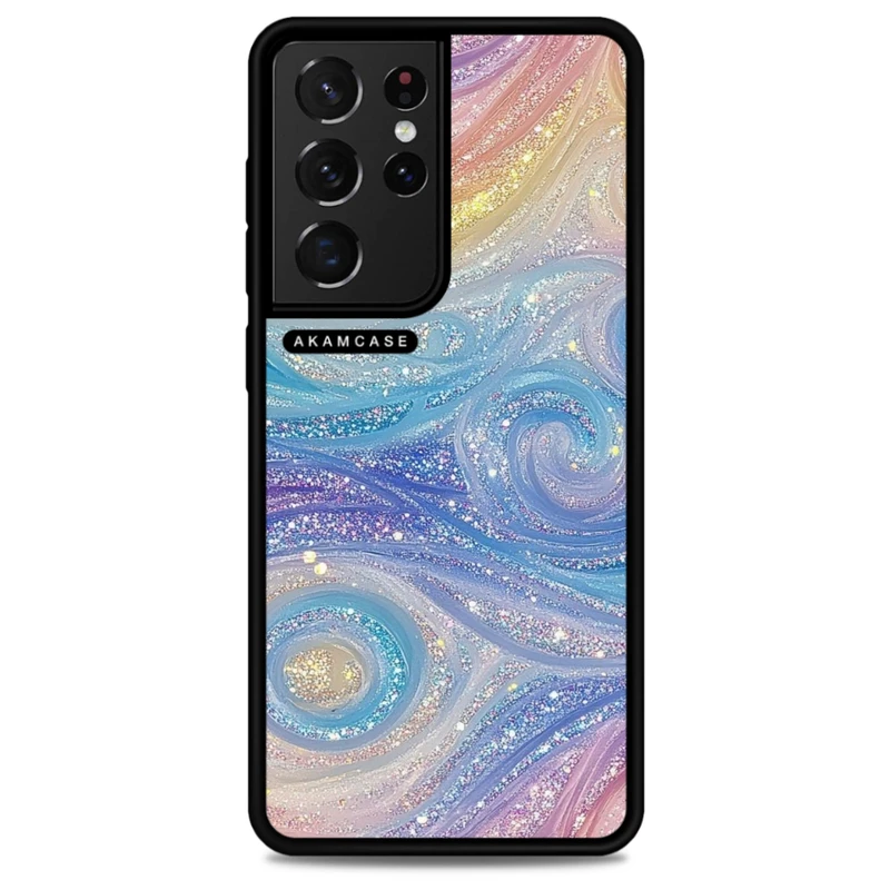 کاور آکام مدل AMC-WSGS21U-SPARKLY-26 مناسب برای گوشی موبایل سامسونگ Galaxy S21 Ultra