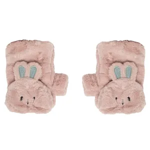 دستکش زنانه مدل پولیشی طرح خرگوش کد 915002819