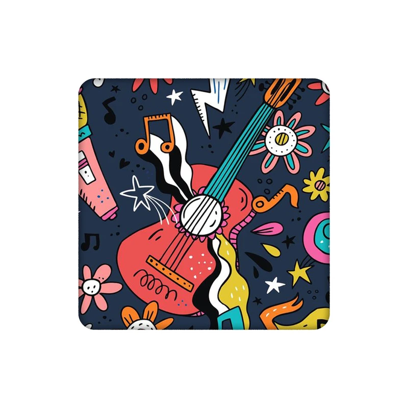 زیرلیوانی طرح پترن گیتار و موسیقی کد 4033191