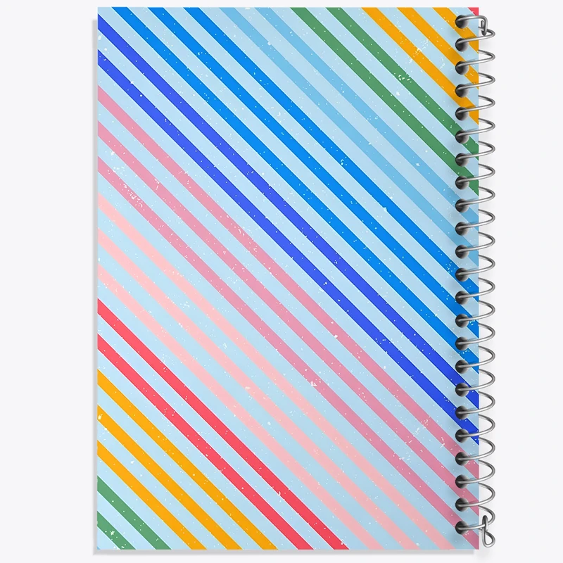 دفتر نقاشی 50 برگ خندالو طرح خطوط رنگی کد N5441