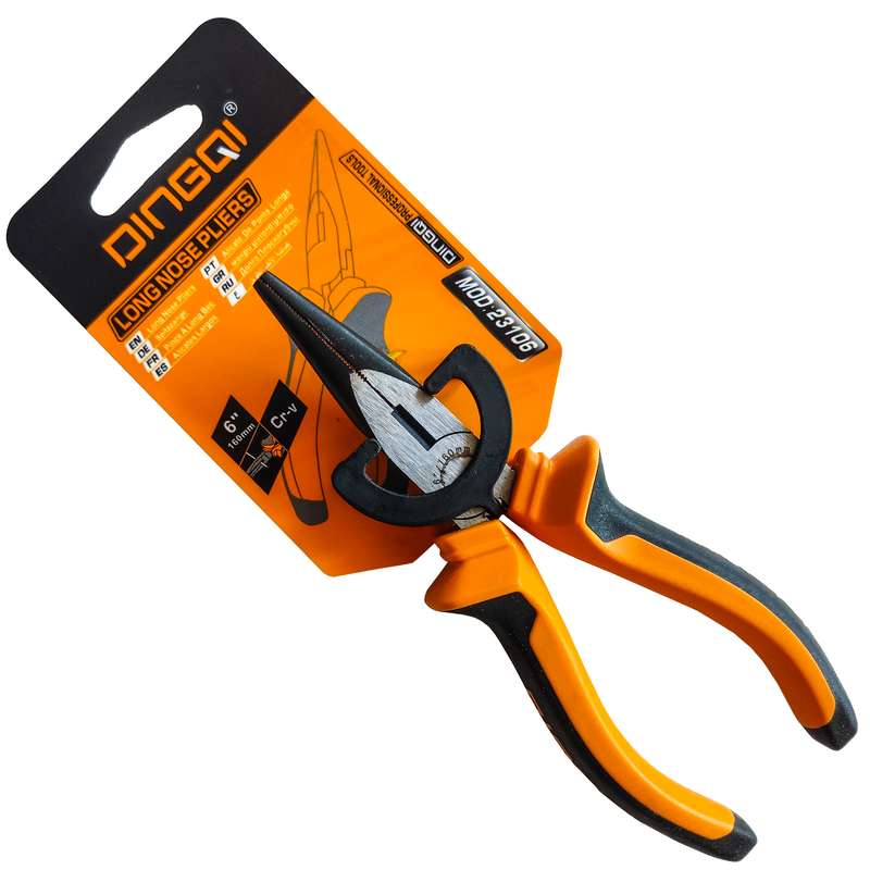 انبر دم باریک دینگشی مدل ART - 23106 سایز 6 اینچ انبر دم باریک دینگشی مدل ART - 23106 سایز 6 اینچ