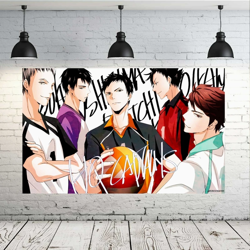 پوستر دیواری طرح انیمه هایکیو - Haikyu مدل SDP1215