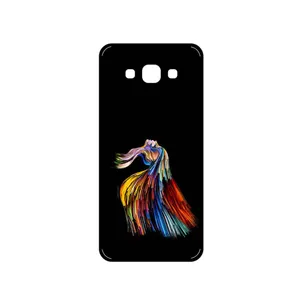 MAHOOT Rainbow Hair Digital Art Cover Sticker for Samsung Galaxy A8