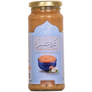 کره بادام زمینی و عسل نارگیلی کهن- 400 گرم