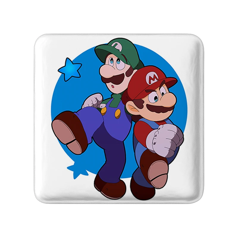 مگنت خندالو طرح (Mario) بازی سوپر ماریو مدل مربعی کد 31519