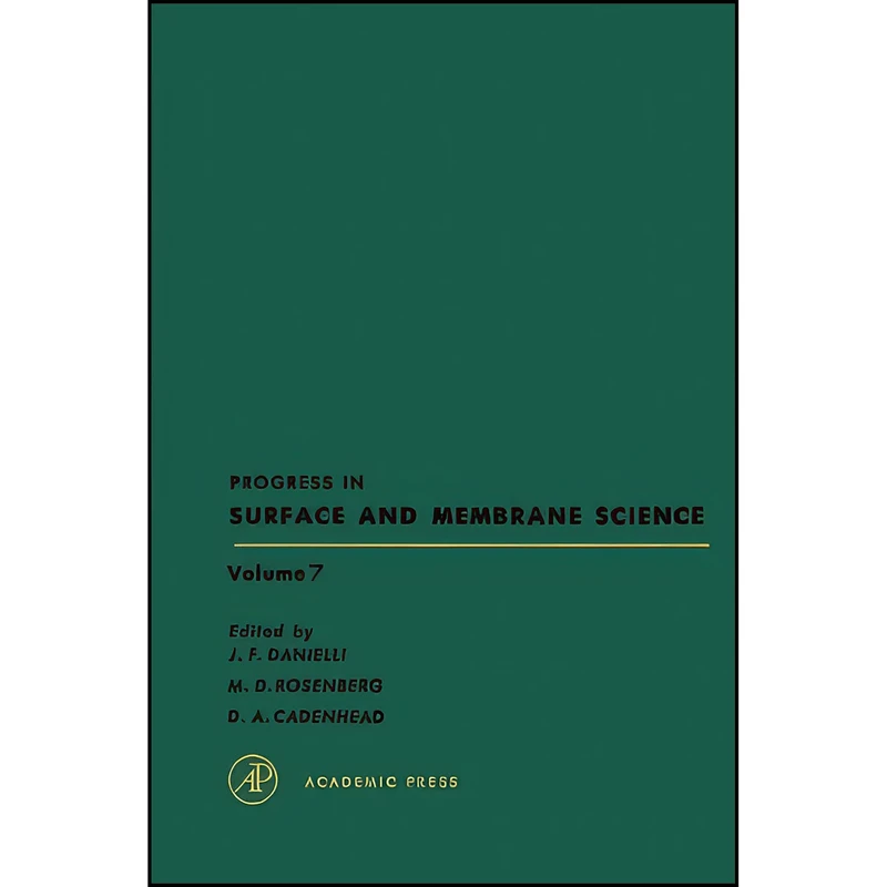 کتاب Progress in Surface and Membrane Science اثر J. F. Danielli انتشارات تازه ها