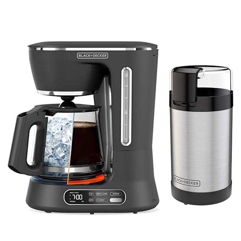 قهوه ساز بلک اند دکر مدل GBG110S به همراه آسیاب قهوه