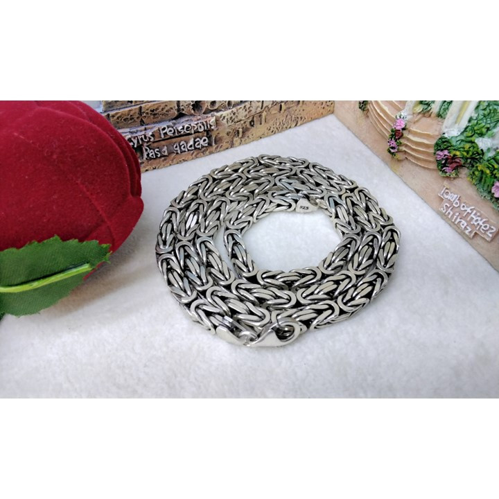 زنجیر نقره مردانه مدل g-1941