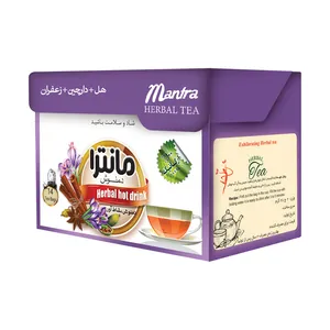 دمنوش هل و دارچین و زعفران مانترا بسته 14 عددی