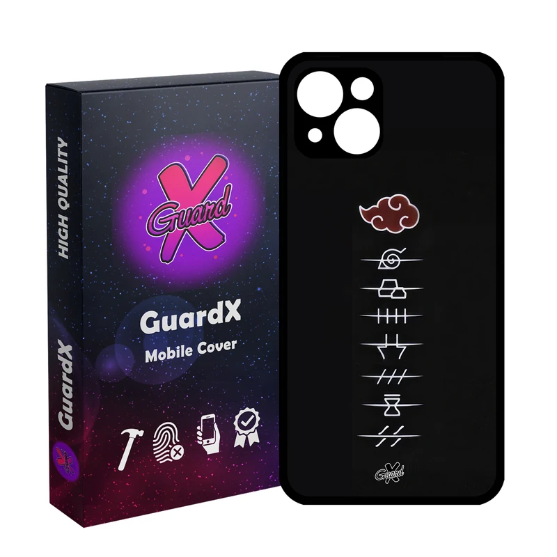 کاور گارد ایکس طرح Naruto Anime مدل Glass10586 مناسب برای گوشی موبایل اپل iPhone 13