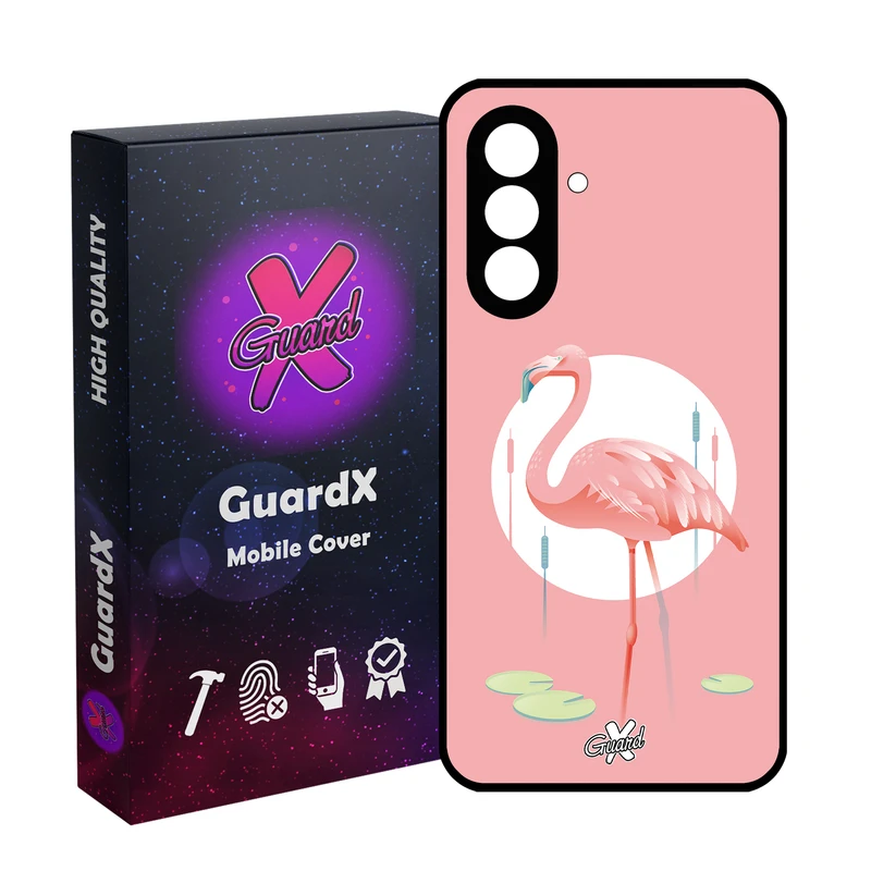 کاور گارد ایکس طرح Flamingo مدل 10084 مناسب برای گوشی موبایل سامسونگ Galaxy A56 / A56 5G