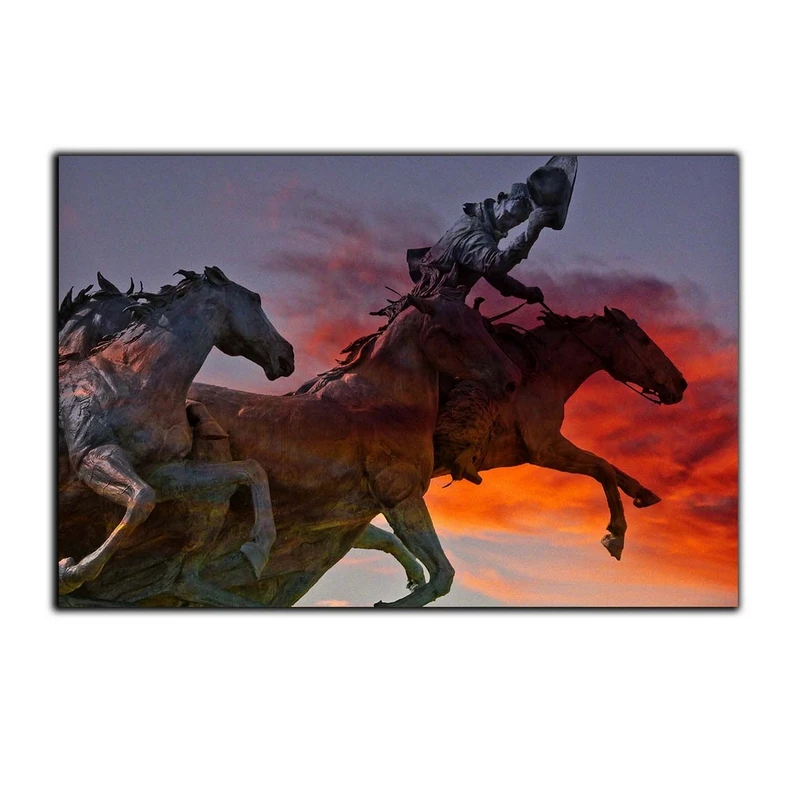 تابلو شاسی بکلیت طرح اسب دوانی مدل SH-7562