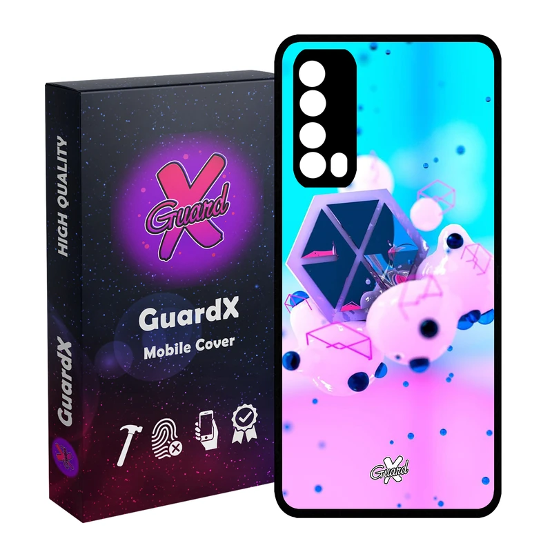 کاور گارد ایکس طرح Exo مدل Glass10023 مناسب برای گوشی موبایل هوآوی Y7A / P Smart 2021