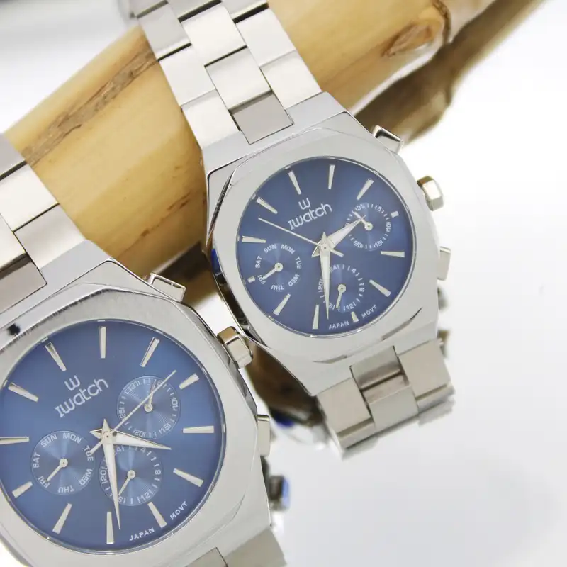 ست ساعت مچی عقربه ای زنانه و مردانه آی واتچ مدل 190145j