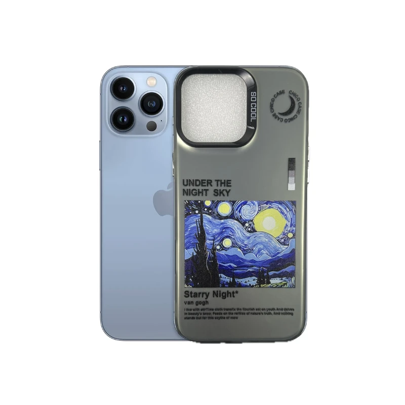 کاور طرح شب پرستاره مناسب برای گوشی موبایل اپل iPhone 13 Pro Max