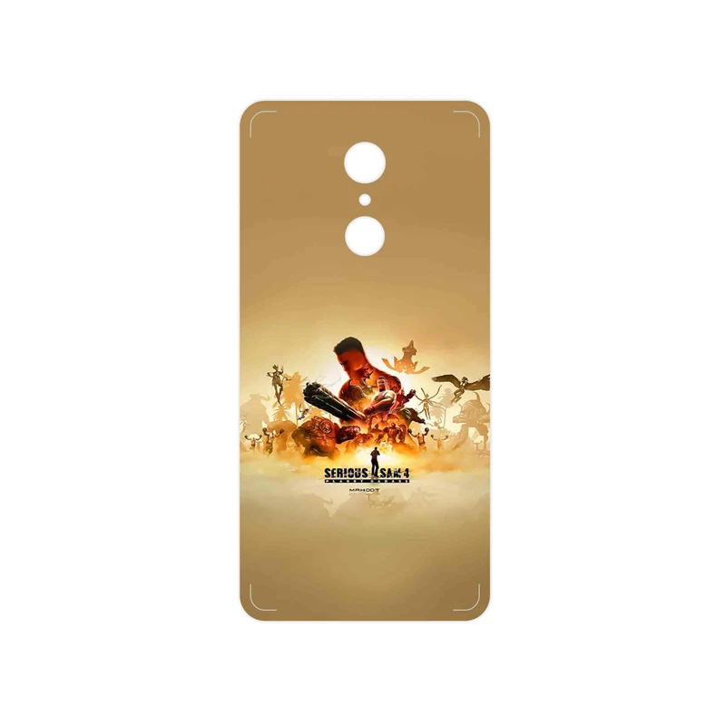 برچسب پوششی ماهوت مدل Serious Sam Game Series مناسب برای گوشی موبایل شیائومی REDMI 5