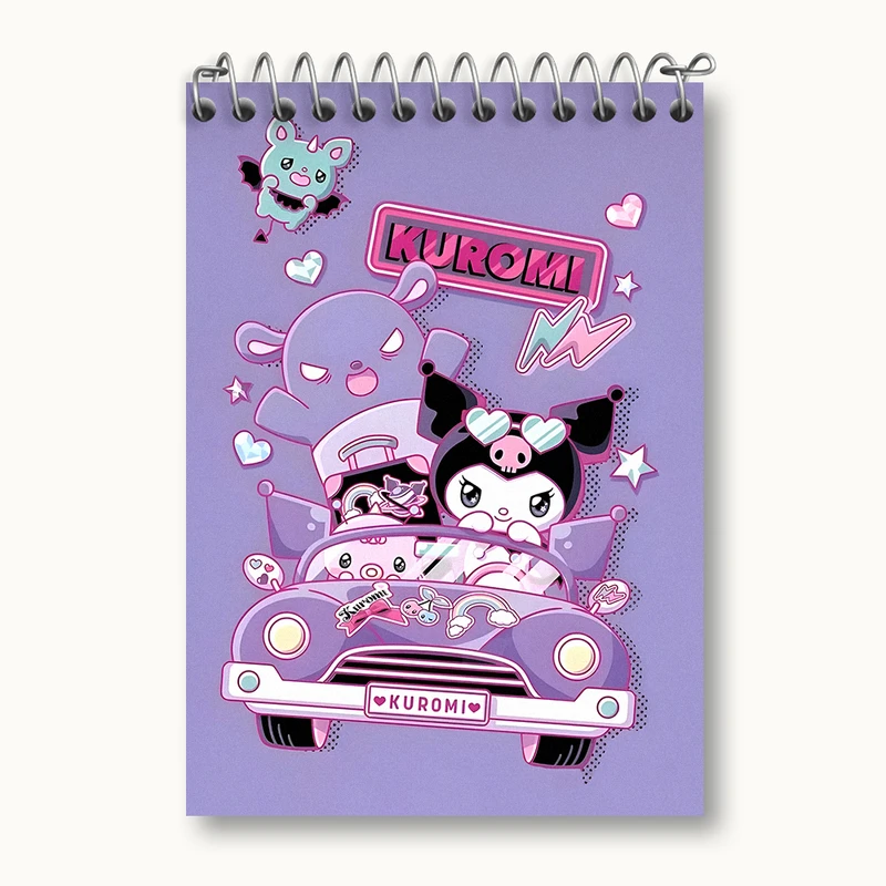 دفتر یادداشت 50 برگ خندالو طرح کرومی (Kuromi) کد N4197