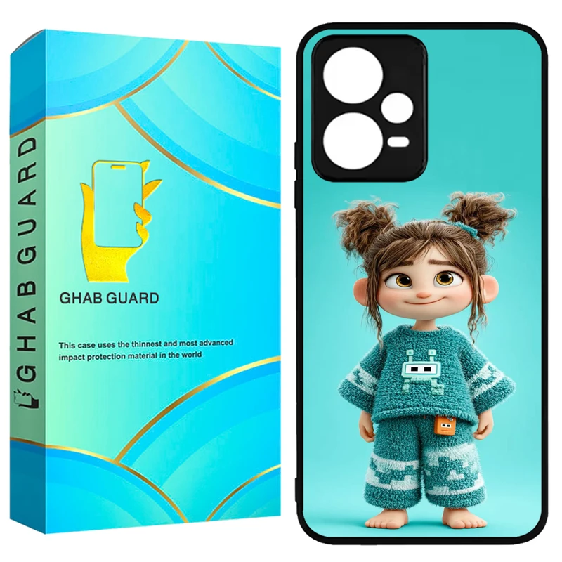 کاور قاب گارد طرح دختر مدل GCHPX5P مناسب برای گوشی موبایل شیائومی Poco X5 Pro 5G