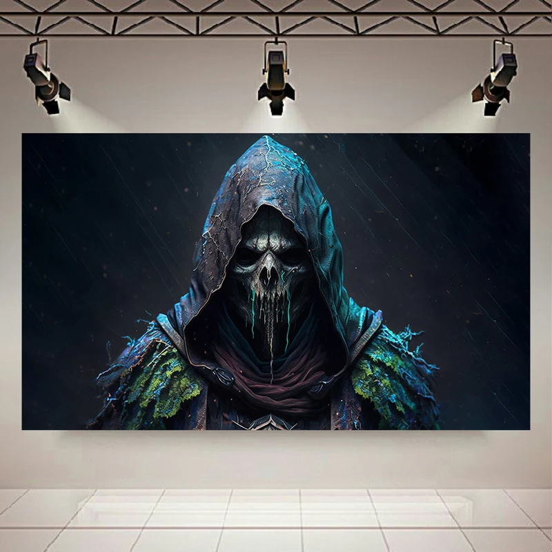 پوستر پارچه ای طرح گیم مدل Undead کد AR31257