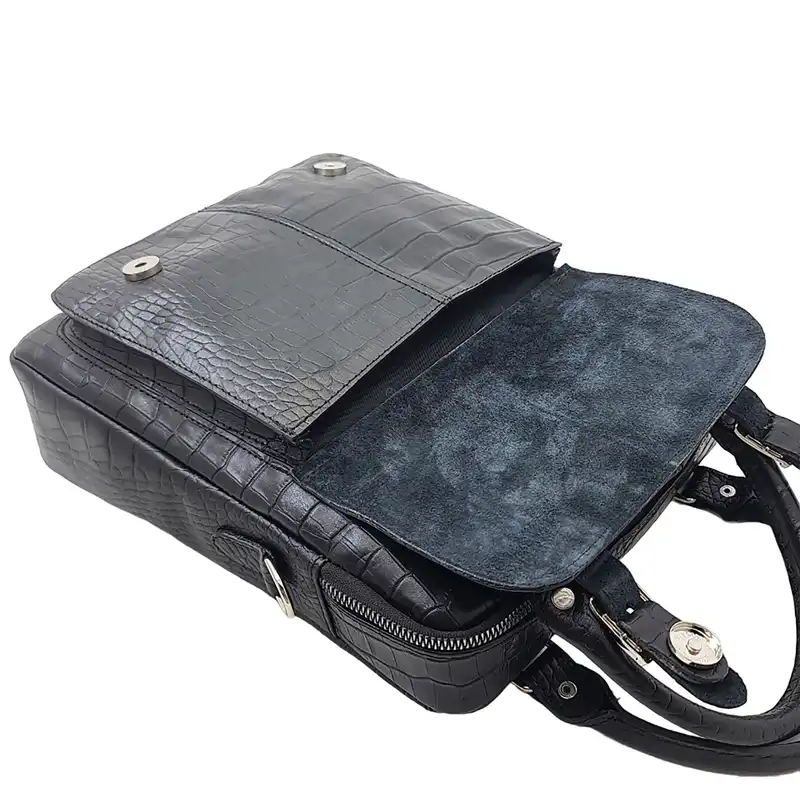 کیف دستی زنانه مدل کرکو چرم طبیعی گاوی کد S_228