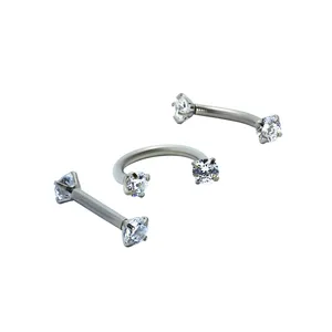 پیرسینگ بدن زنانه پایتخت مدل PS865_GO مجموعه 3 عددی