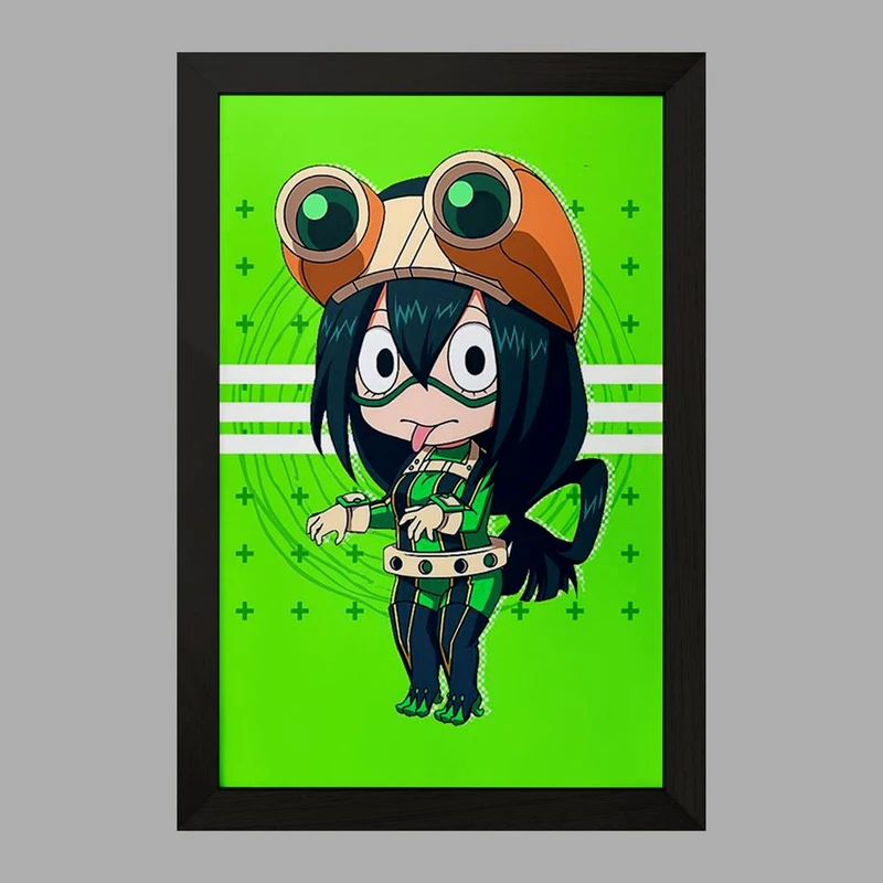 تابلو خندالو مدل آسومی انیمه آکادمی قهرمان من  کد 11602