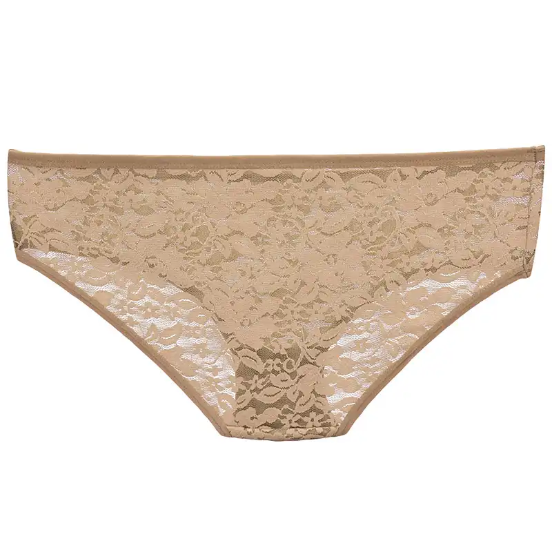 شورت زنانه مدل گیپور طرح گل رنگ کرم