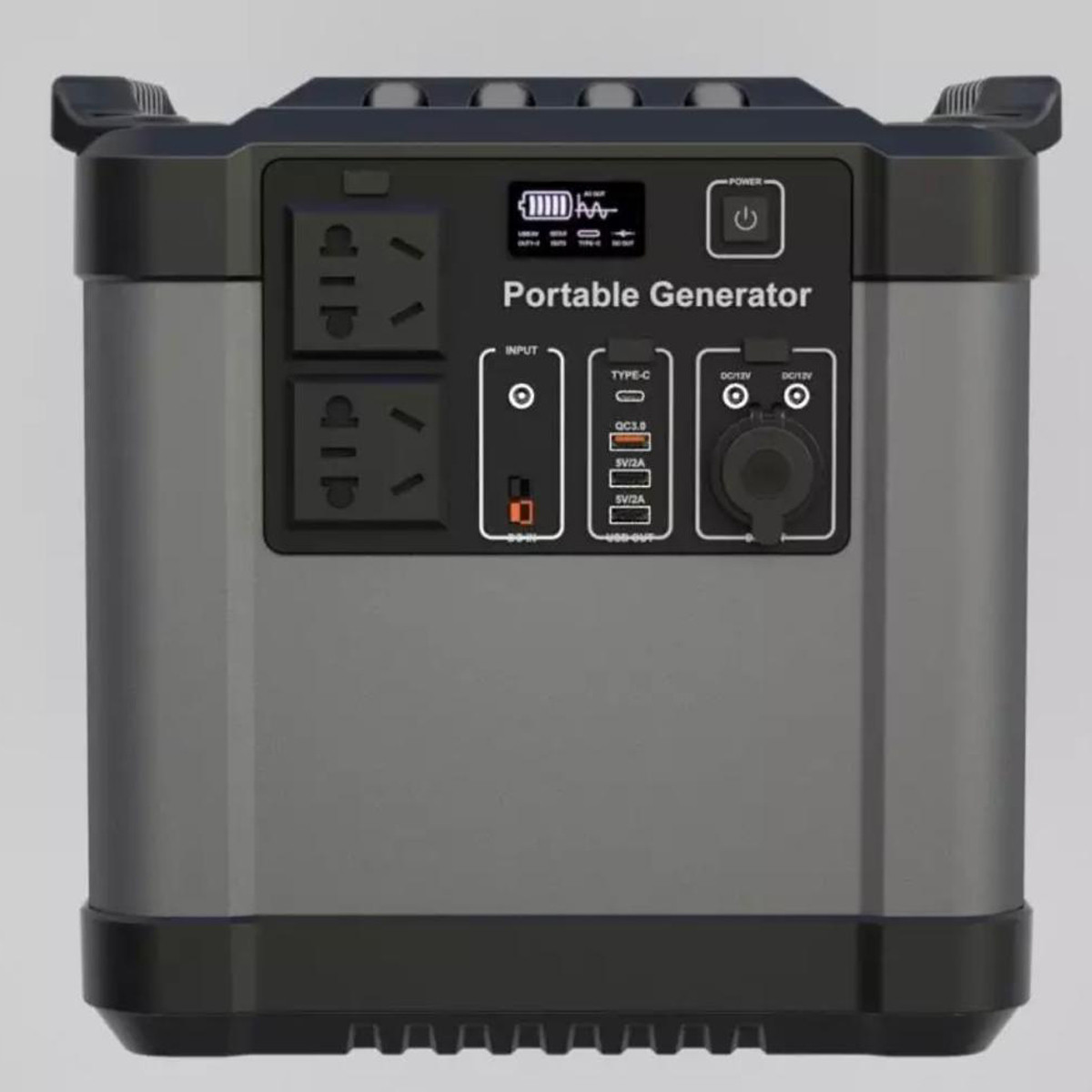 ژنراتور برقی خورشیدی مدل power supply کد 198 ظرفیت 600000 میلی آمپر