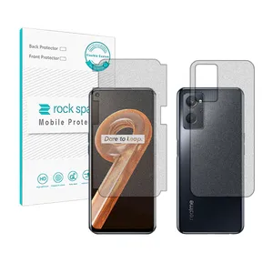 Rockspace model HyMTT Matte screen protector suitable for Realme 9i mobile phone along with the phone back protector