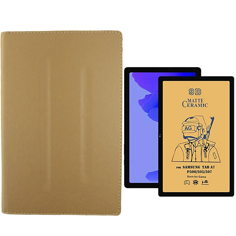 کیف کلاسوری مدل XGL-T505 مناسب برای تبلت سامسونگ Galaxy Tab A7 / T505 به همراه محافظ صفحه نمایش مات