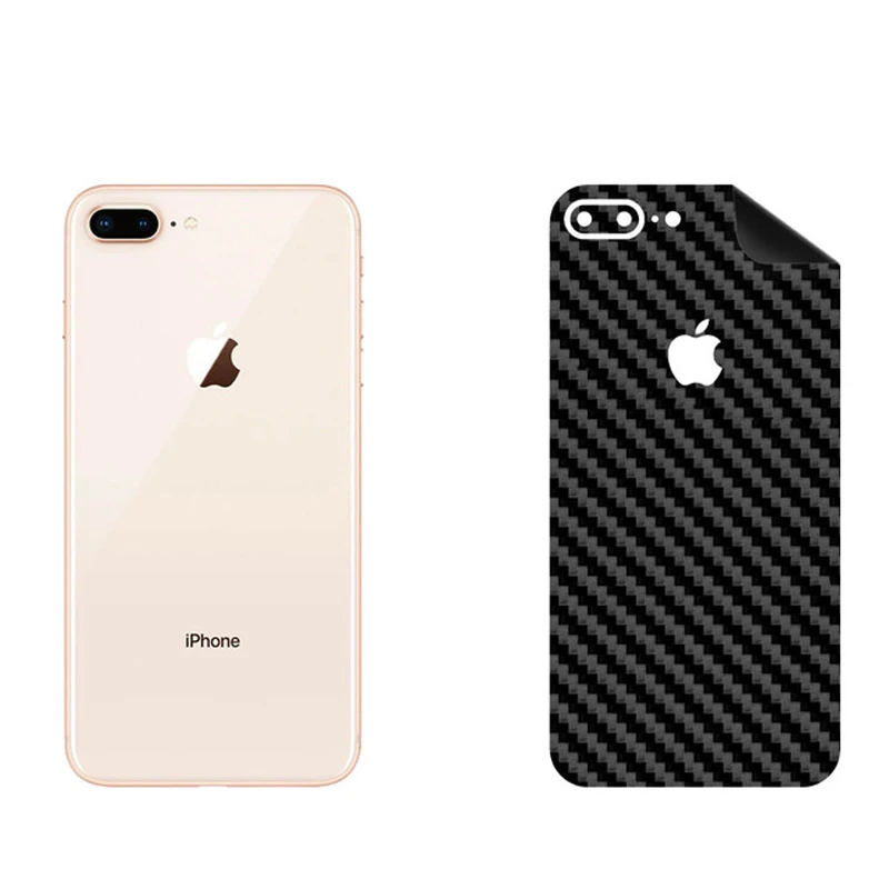 برچسب پوششی بستور مدل BT-Fiber طرح فیبر کربن مناسب برای گوشی موبایل اپل iPhone 8 Plus