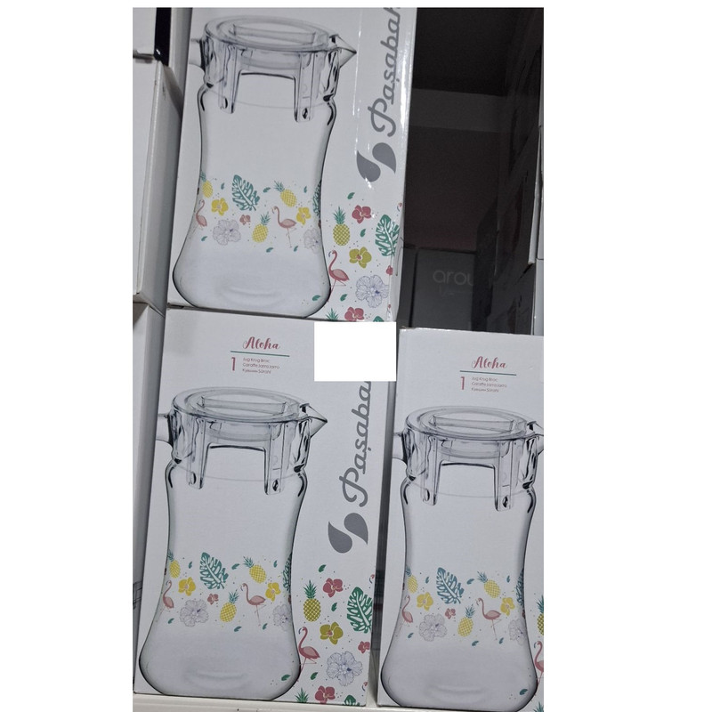 پارچ پاشاباغچه مدل Aloha فلامینگو آزور کد 43018