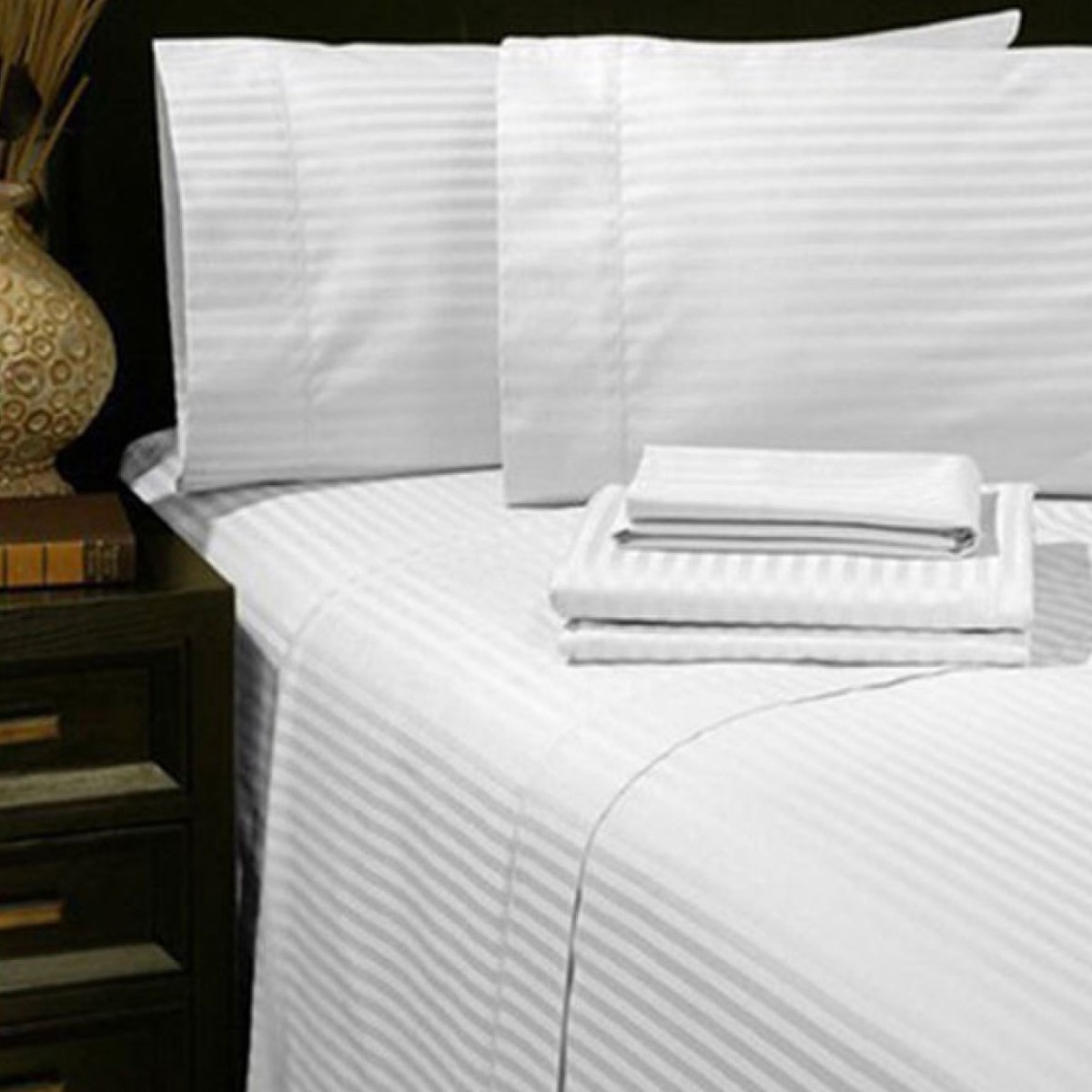 سرویس ملحفه کوکوجم مدل هتلی دونفره 4 تکه