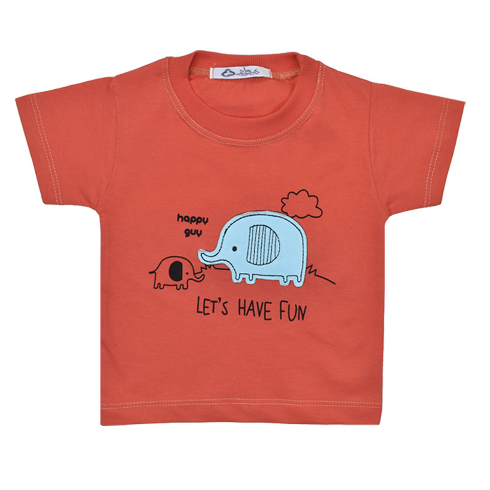 ست تی شرت و شلوارک نوزادی نیروان مدل 2235 -3 -  - 4