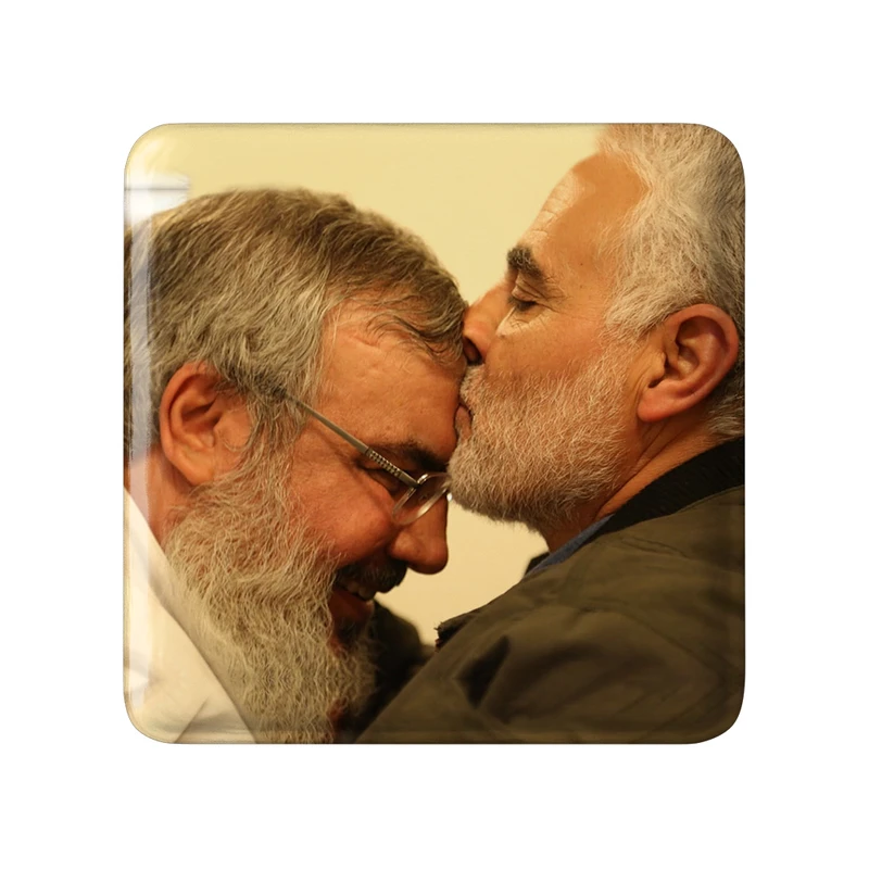 مگنت خندالو طرح سردار قاسم سلیمانی کد 2602