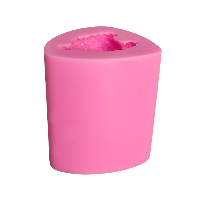 قالب شمع مدل خرس تدی گل گلی کد C 06CM