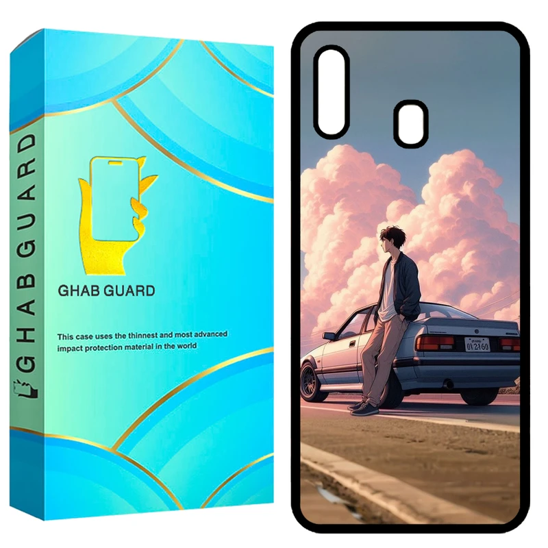 کاور قاب گارد طرح ماشین مدل GCHPA20 مناسب برای گوشی موبایل سامسونگ Galaxy A30 / A20 / M10s