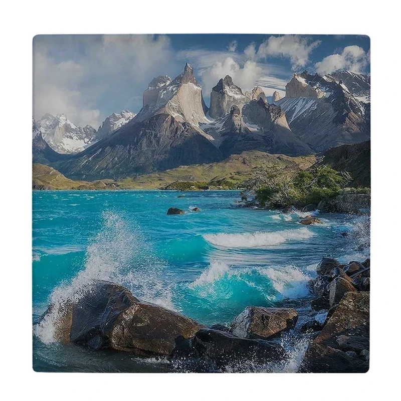  زیر لیوانی طرح ساحل دریا و کوهستان کد    3540256_1410