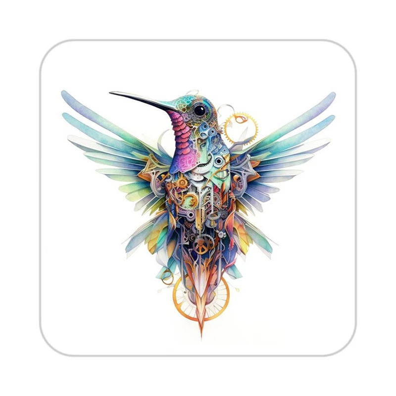 زیر لیوانی کاکتی طرح حیوانات رنگی مدل mp25602