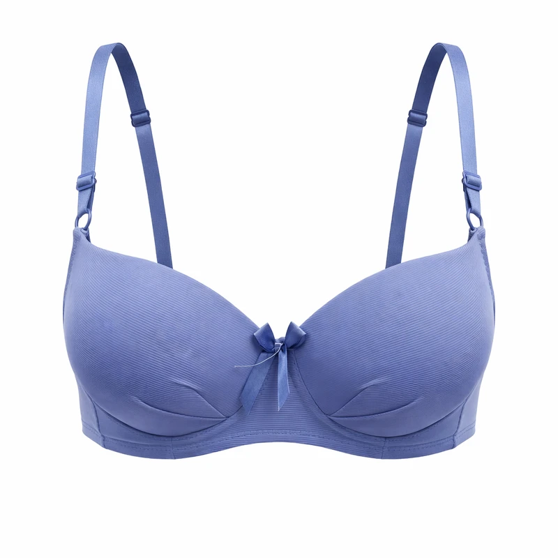 سوتین پوش آپ - جک‌دار (Push-Up) با بند ساده زنانه مدل اسفنجی فنردار 