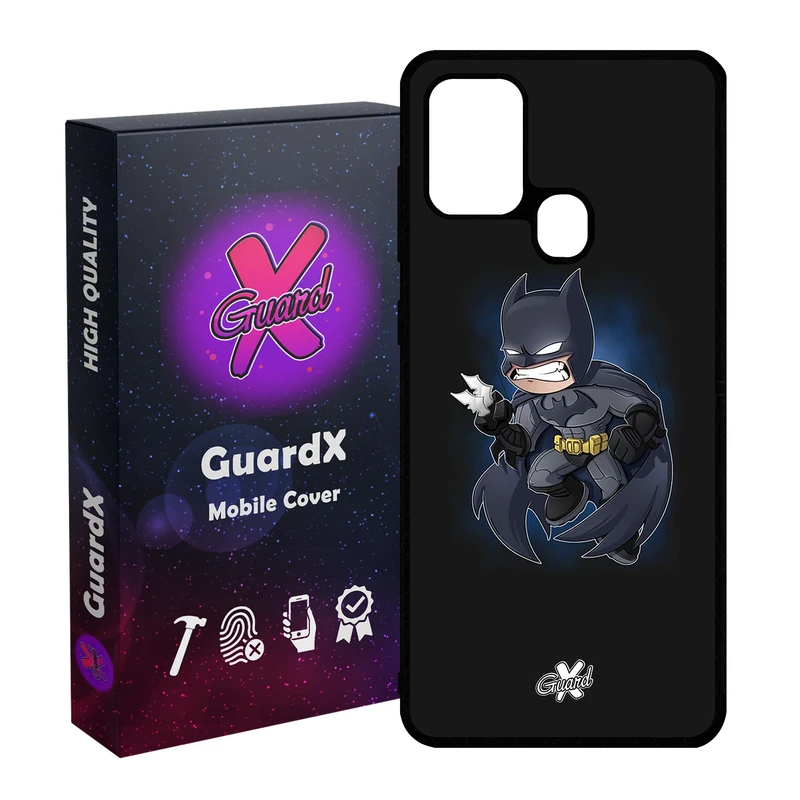 کاور گارد ایکس طرح Batman مدل Glass10049 مناسب برای گوشی موبایل سامسونگ Galaxy A21s
