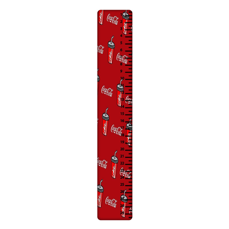 خط کش 30 سانتی متر طرح کوکاکولا کد 1041
