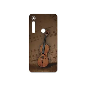 MAHOOT Violin-Instrument Cover Sticker for Motorola One Macro