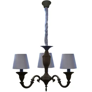 لوستر 3 شعله مدل کلاسیک