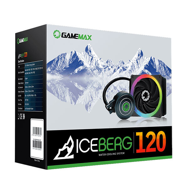سیستم خنک کننده آبی گیم مکس مدل Iceberg 120 3