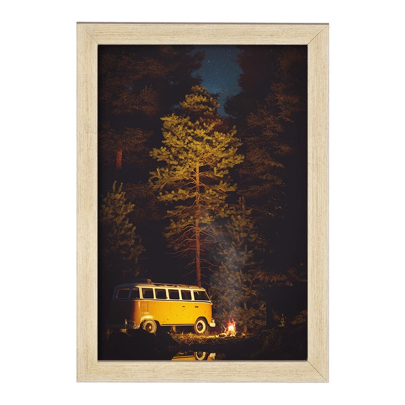 تابلو خندالو مدل کمپینگ (Camping) کد F728