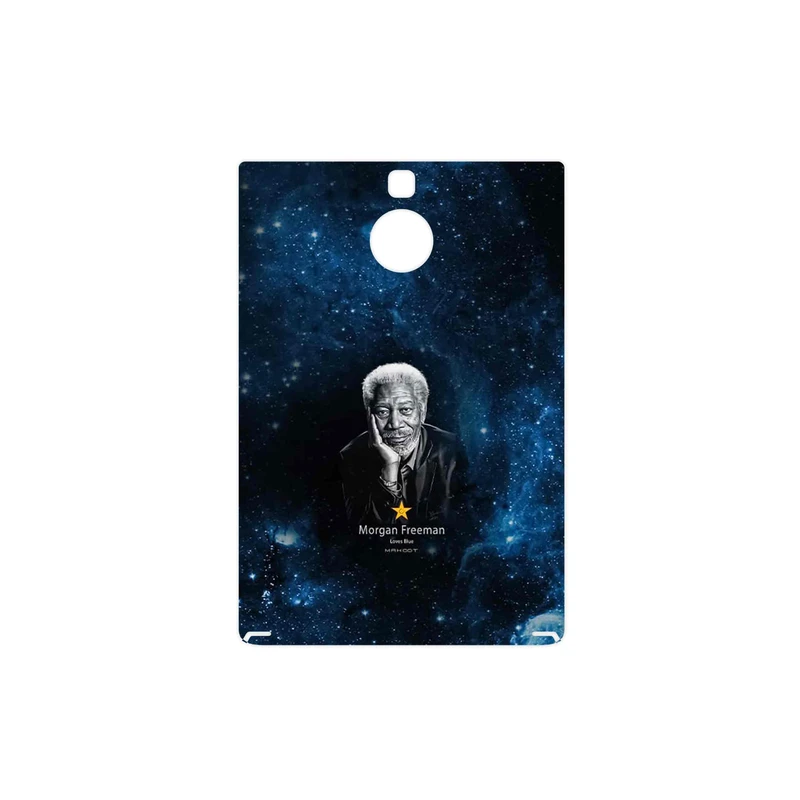 برچسب پوششی ماهوت مدل Morgan Freeman مناسب برای گوشی موبایل بلک بری Passport Silver Edition