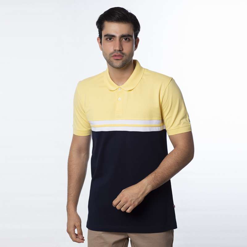 پولوشرت  آستین کوتاه مردانه جامه پوش آرا مدل 4011030433-16